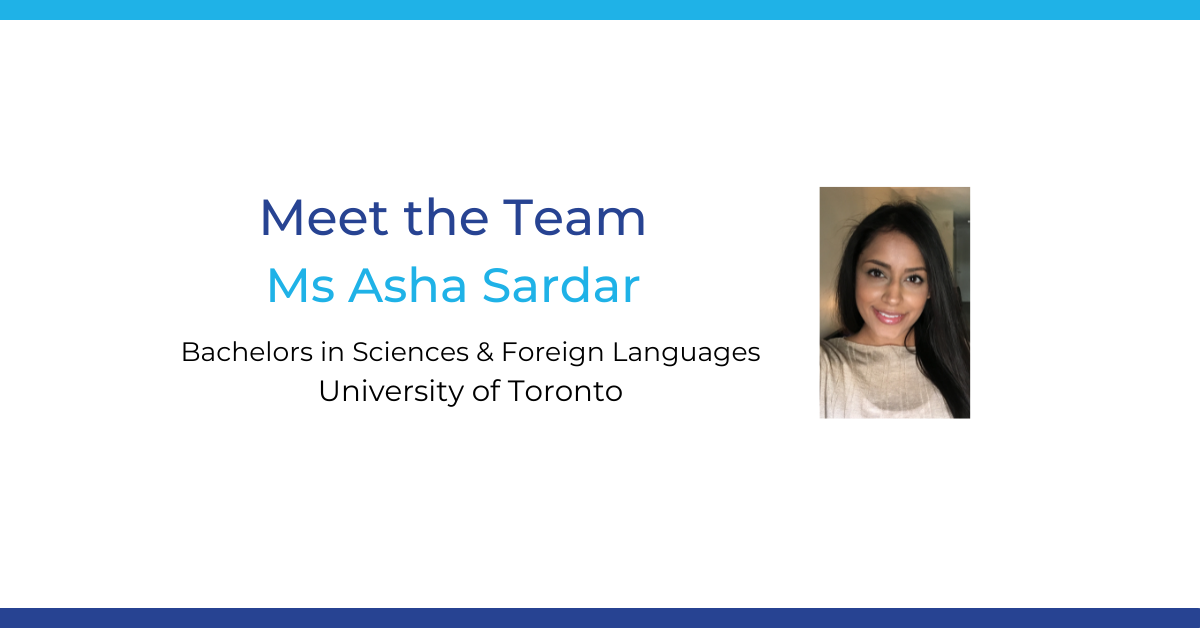 Meet the Team – Asha Sardar