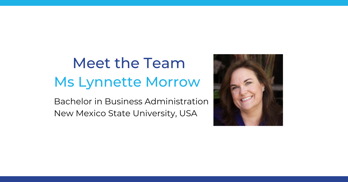 Meet The Team – Ms Lynnette Morrow