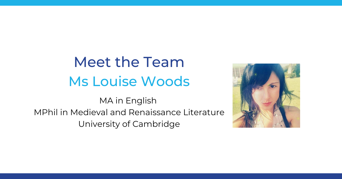 Meet The Team – Ms Louise Woods
