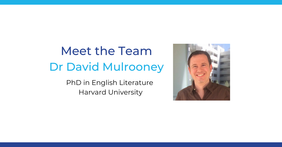 Meet The Team – Dr David Mulrooney